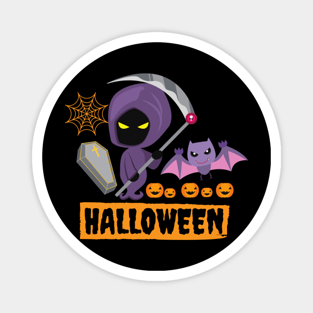 Happy halloween day 2020 Magnet by MeKong